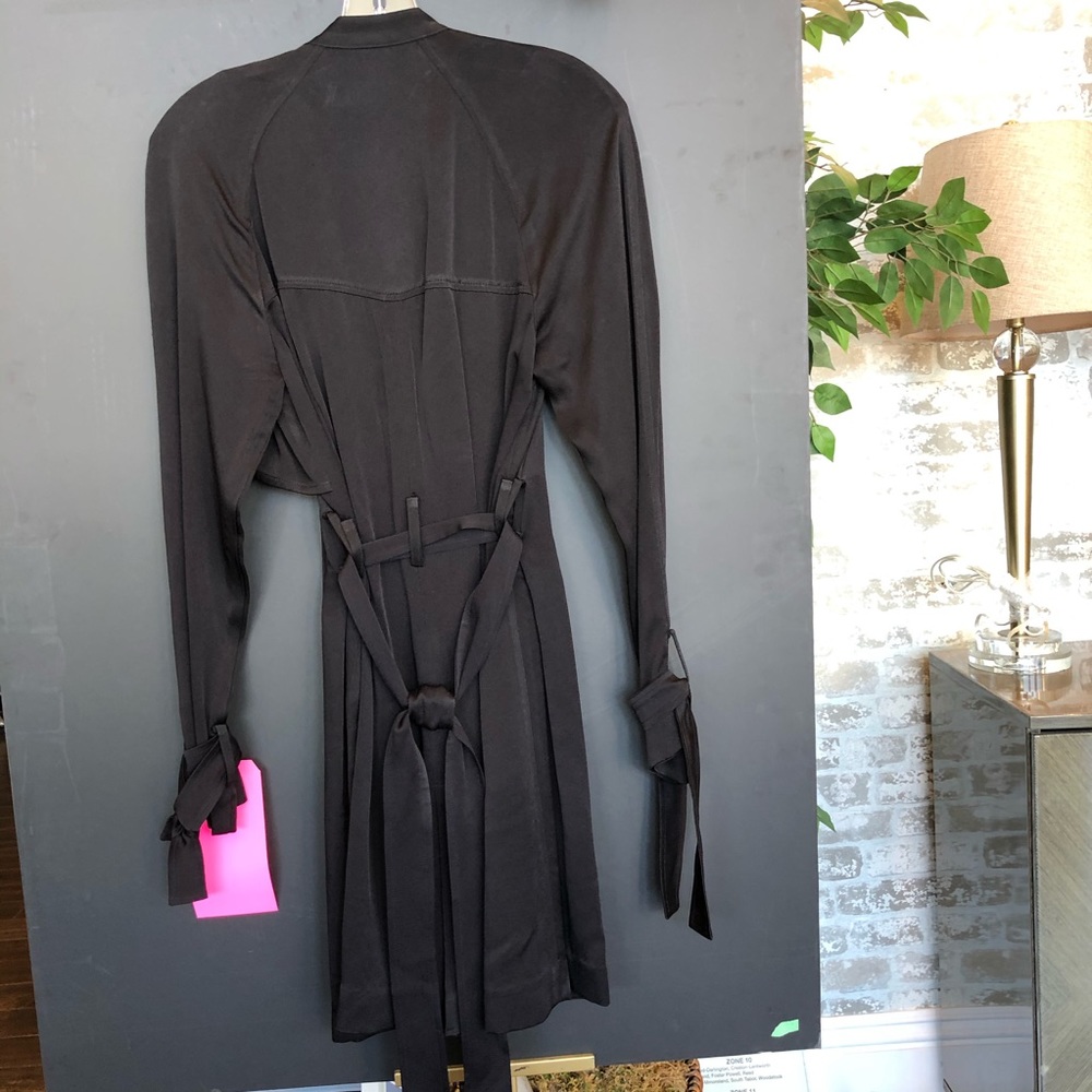 A.L.C. Satin trench coat - Picture 7 of 8